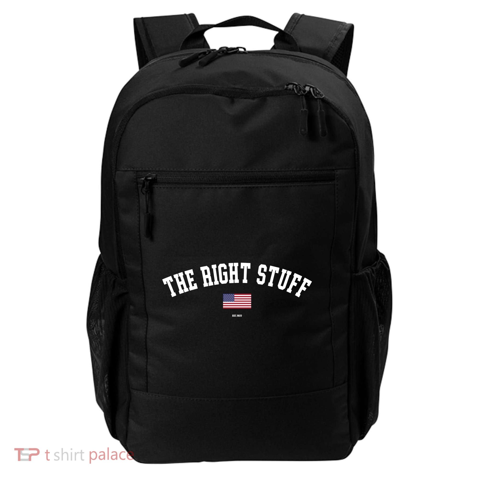 The Right Stuff Est 2024 Backpack