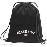 The Right Stuff Est 2024 Sweatshirt Cinch Pack Bag thumb 0