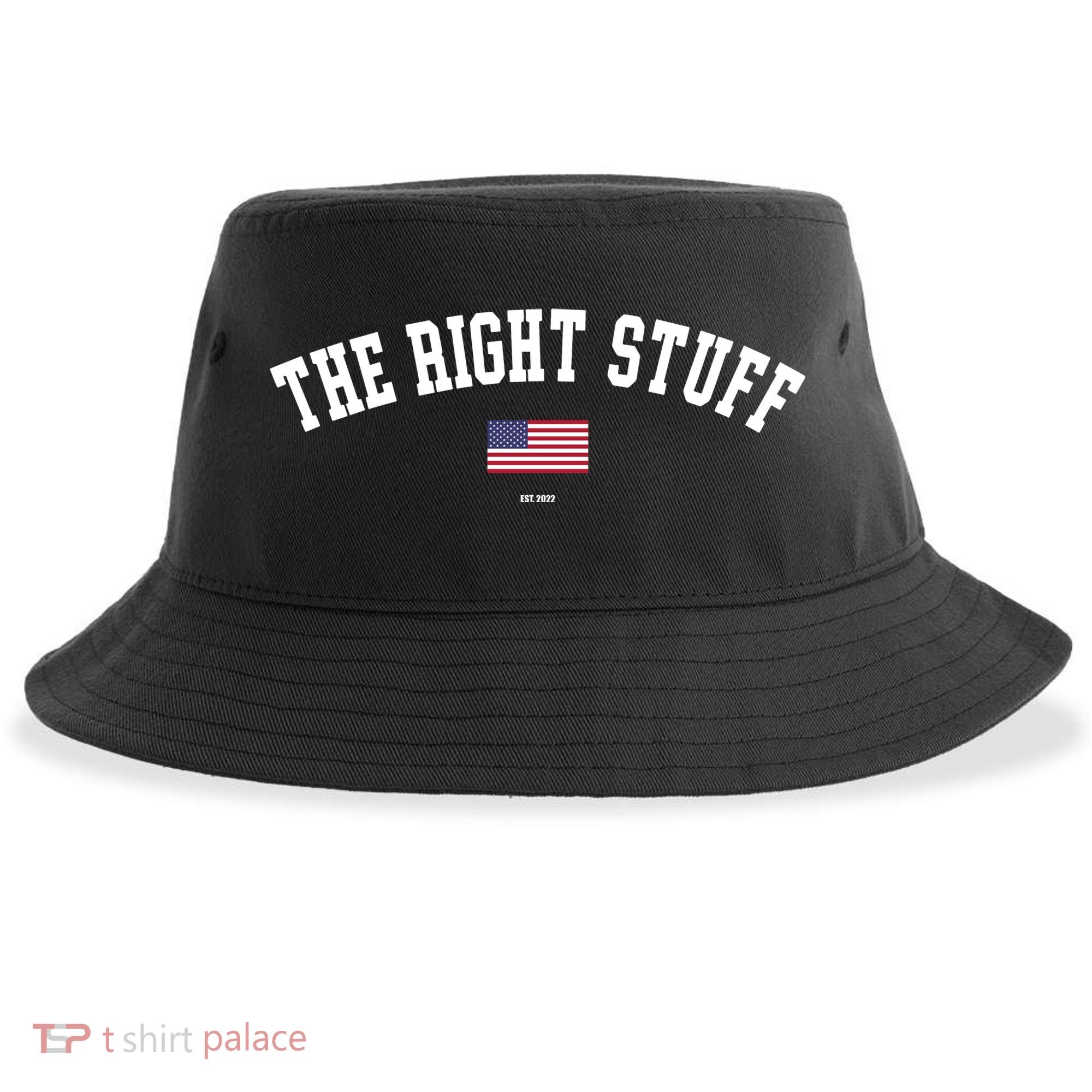 The Right Stuff Est 2024 Sustainable Bucket Hat
