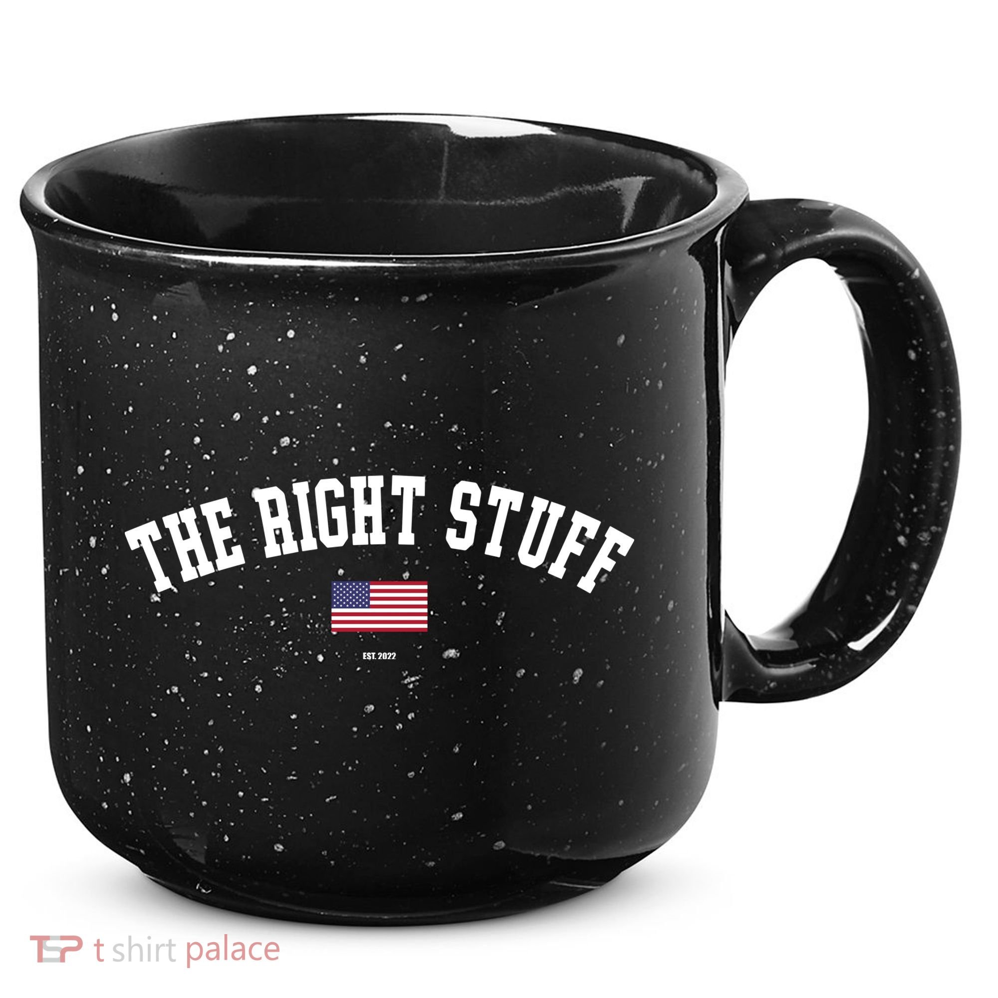 The Right Stuff Est 2024 15oz Campfire Ceramic Mug