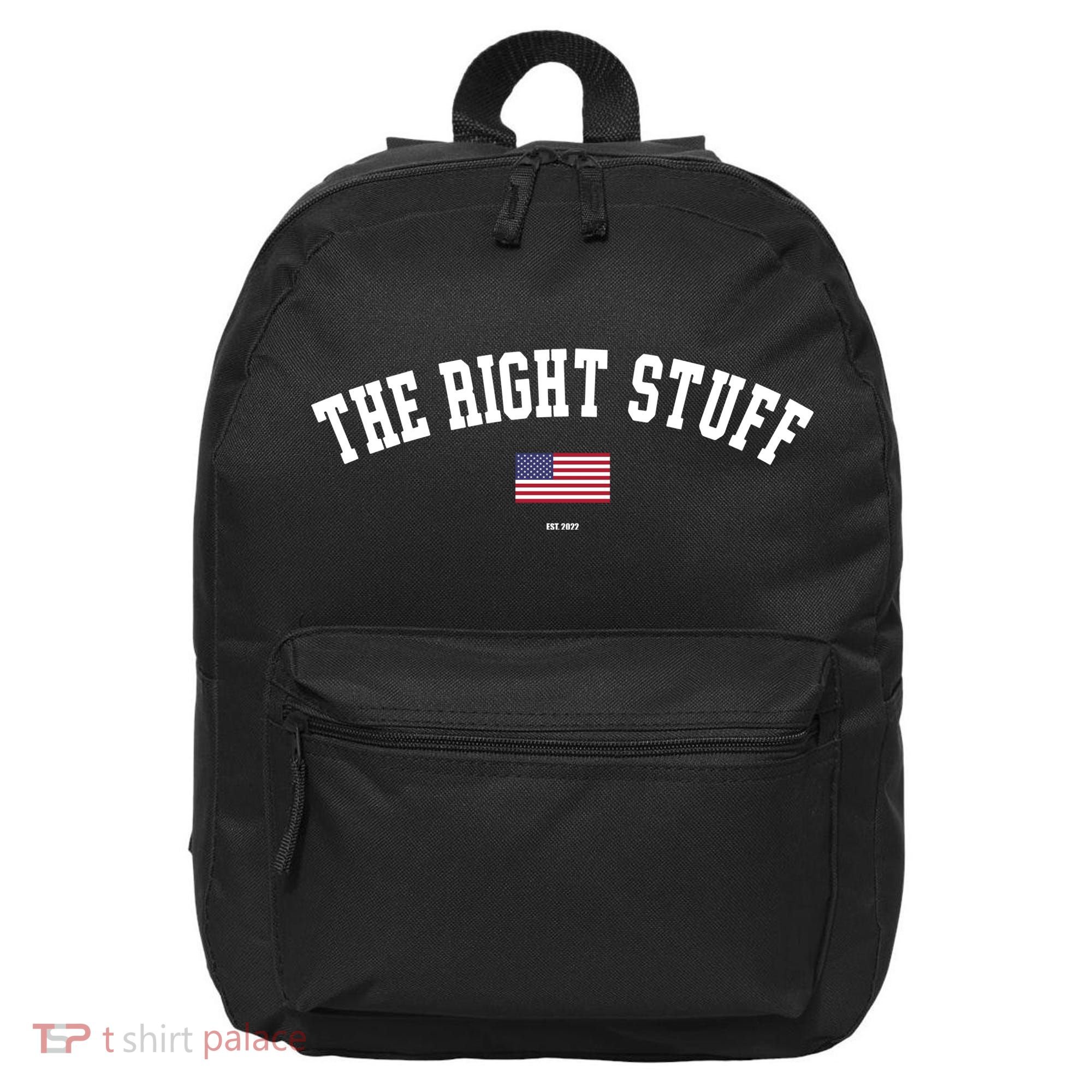 The Right Stuff Est 2024 16 in Basic Backpack