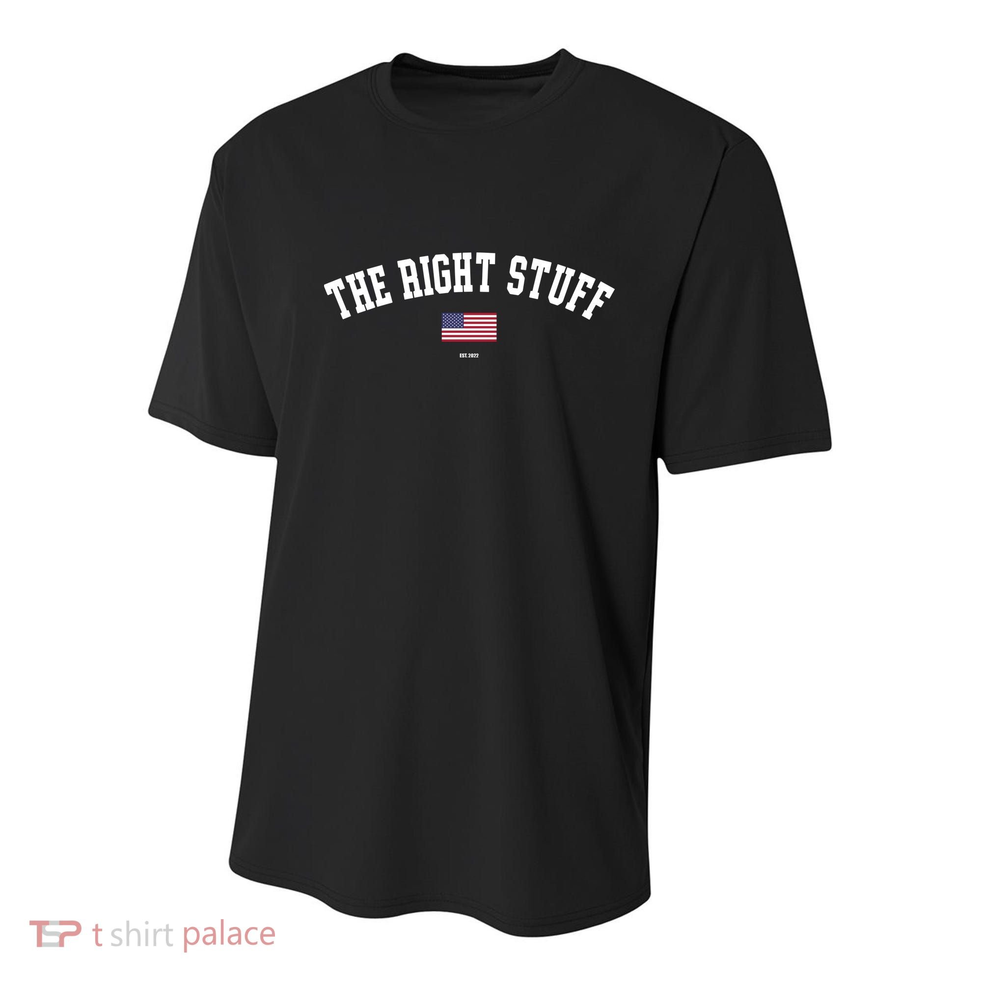 The Right Stuff Est 2024 Youth Performance Sprint T-Shirt