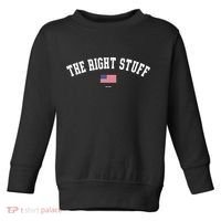 The Right Stuff Est 2024 Toddler Sweatshirt thumb 0