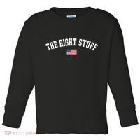 The Right Stuff Est 2024 Toddler Long Sleeve Shirt thumb 0