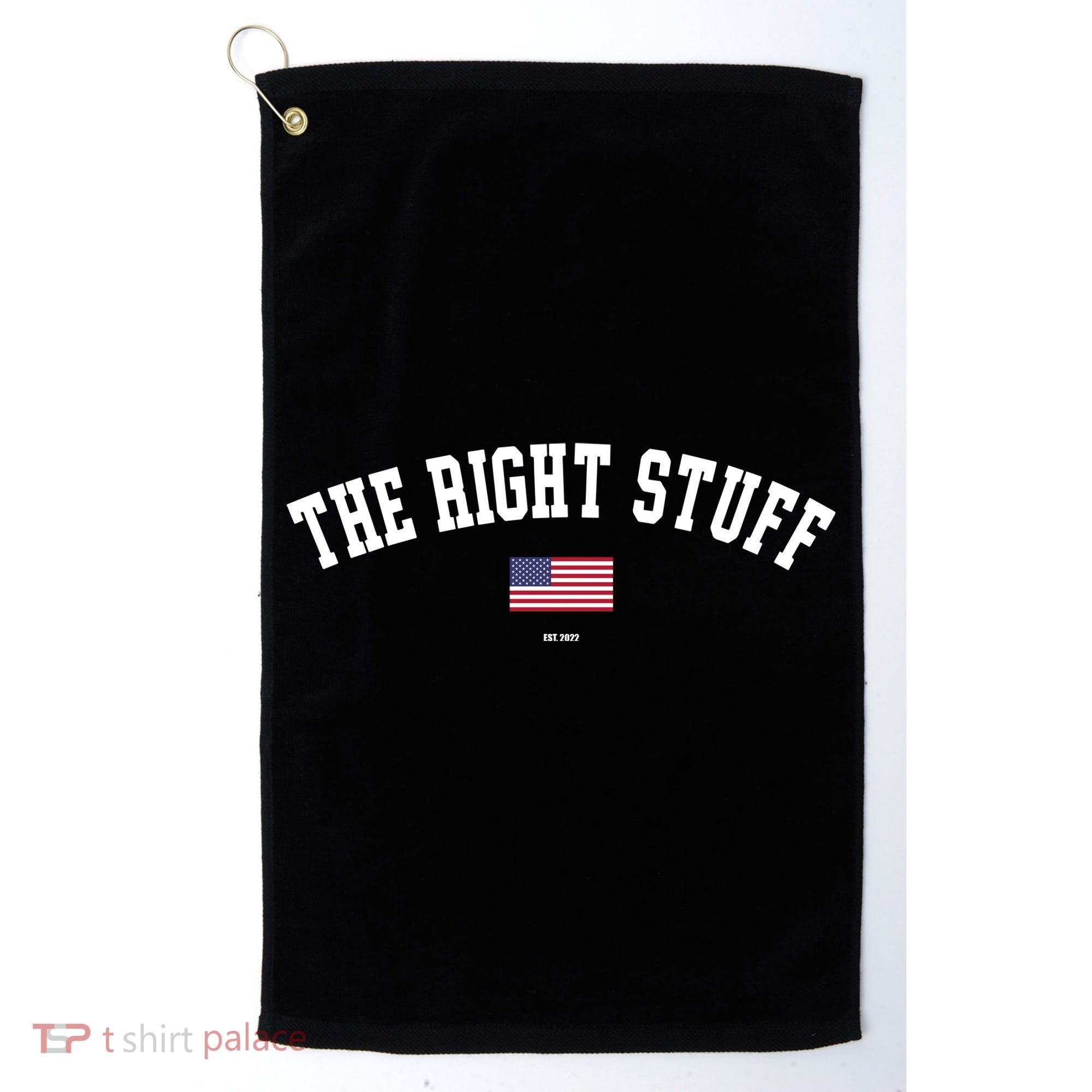 The Right Stuff Est 2024 Golf Towel