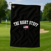 The Right Stuff Est 2024 Golf Towel thumb 1