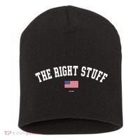 The Right Stuff Est 2024 Short Acrylic Beanie thumb 0