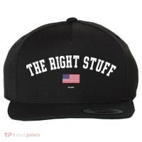 The Right Stuff Est 2024 Wool Snapback Cap thumb 0