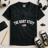 The Right Stuff Est 2024 Kids Tie-Dye T-Shirt thumb 2