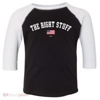 The Right Stuff Est 2024 Toddler Fine Jersey T-Shirt thumb 0