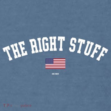The Right Stuff Est 2024 Garment-Dyed Sweatshirt