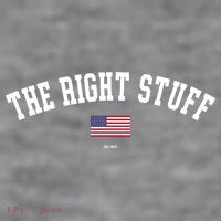 The Right Stuff Est 2024 Women's Racerback Cropped Tank thumb 2