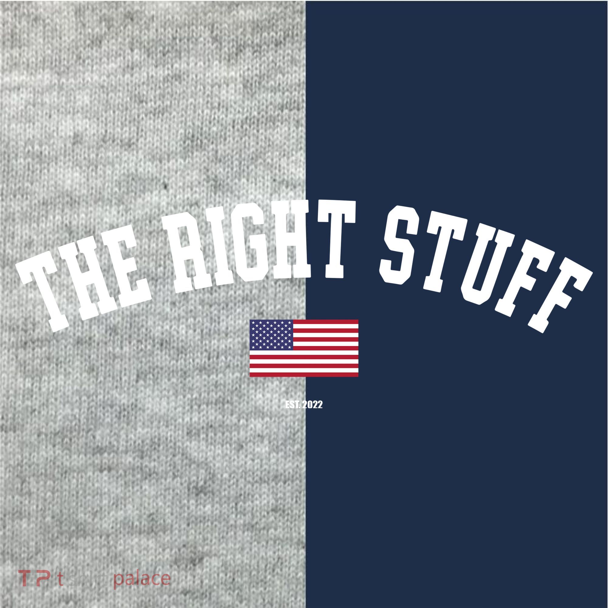 The Right Stuff Est 2024 Kids Colorblock Raglan Jersey