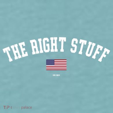 The Right Stuff Est 2024 Sueded Cloud Jersey T-Shirt