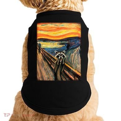 The Raccoon Scream Doggie Tank