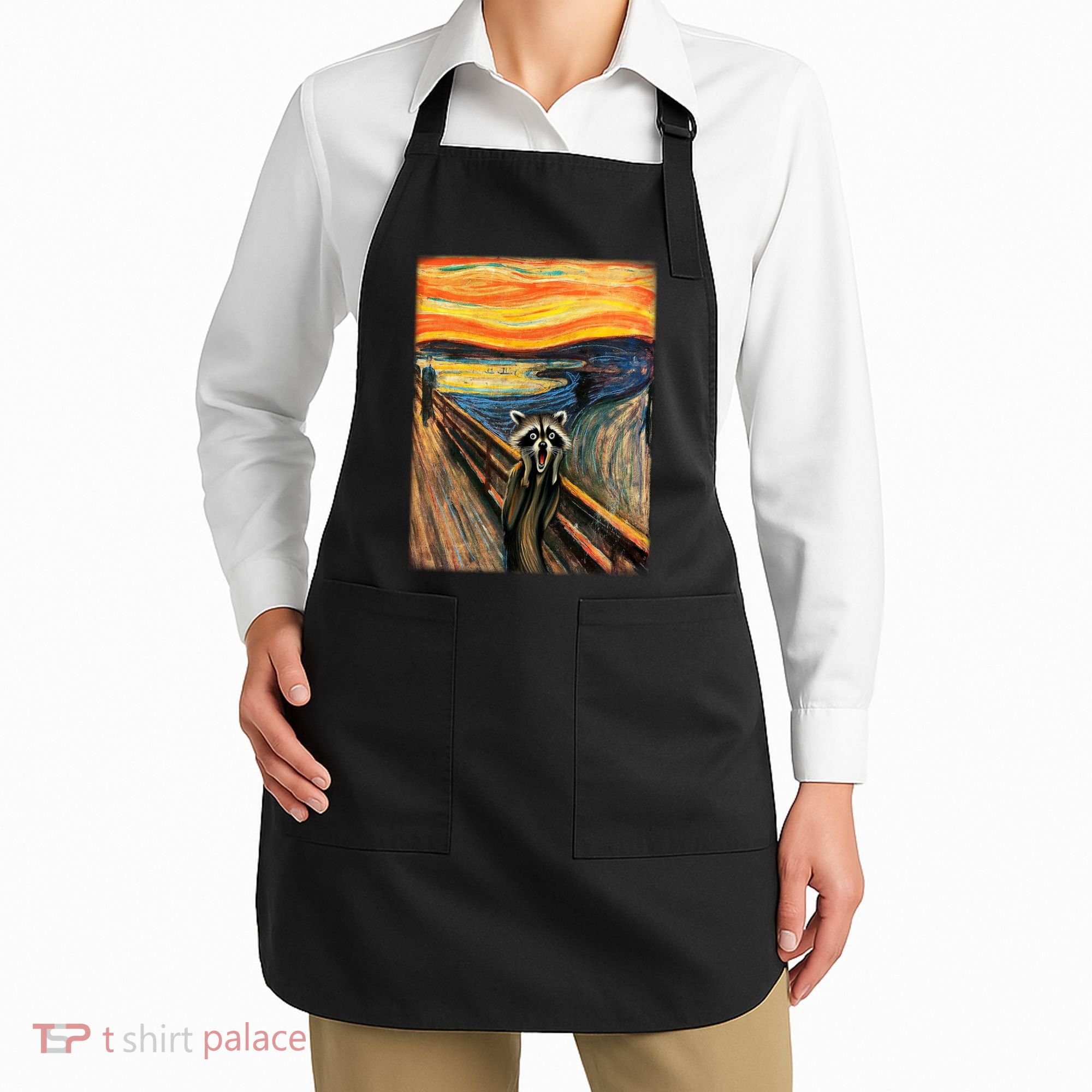 The Raccoon Scream Apron