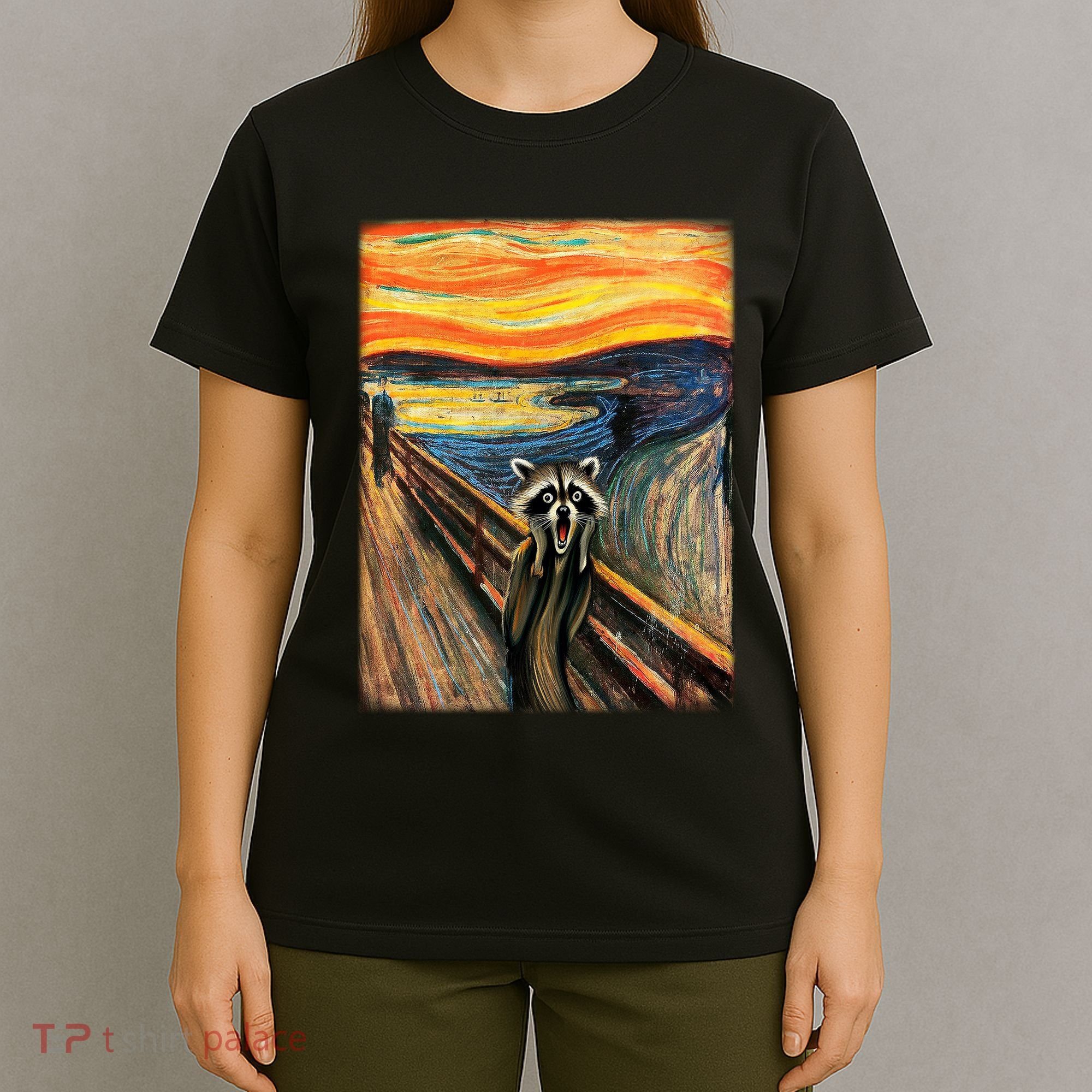 The Raccoon Scream T-Shirt