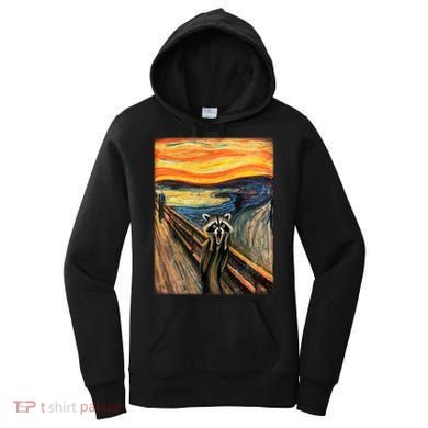 The Raccoon Scream Women's Hoodie