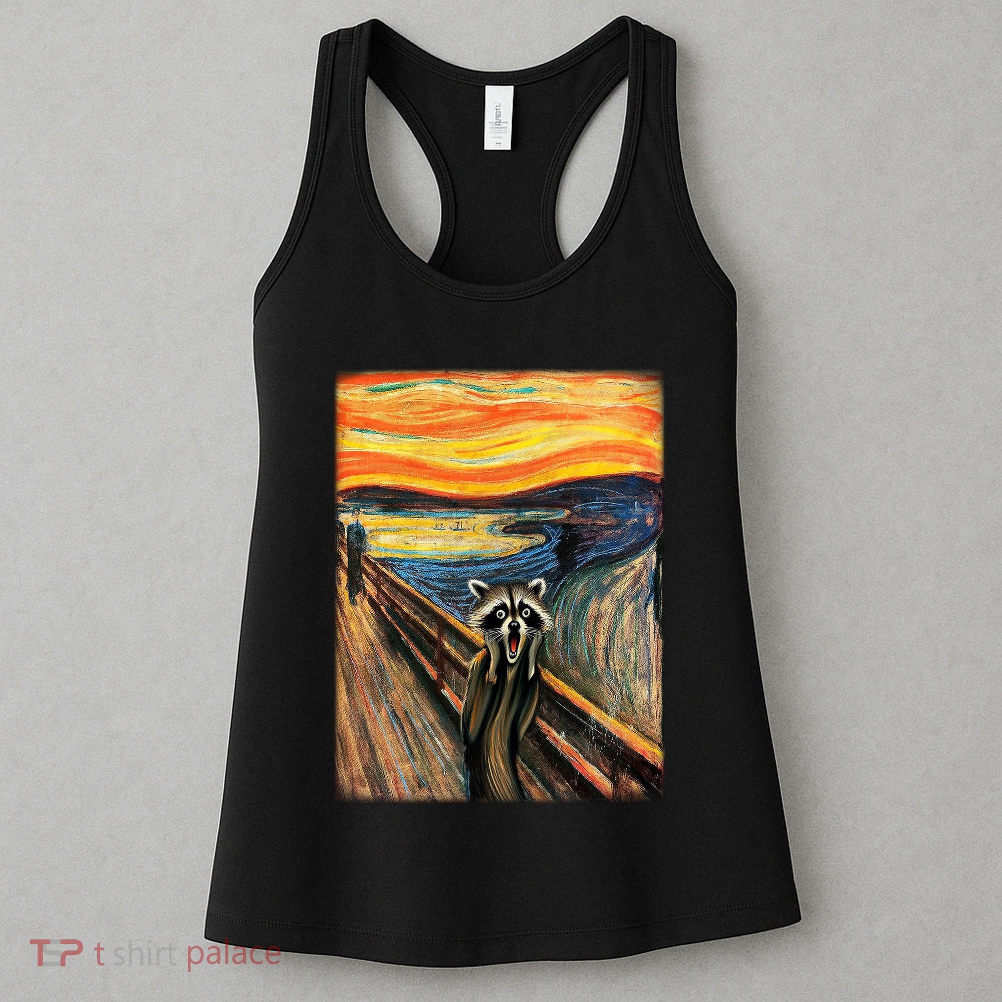 The Raccoon Scream Women's Tank Top