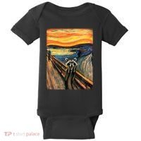 The Raccoon Scream Baby Bodysuit thumb 0
