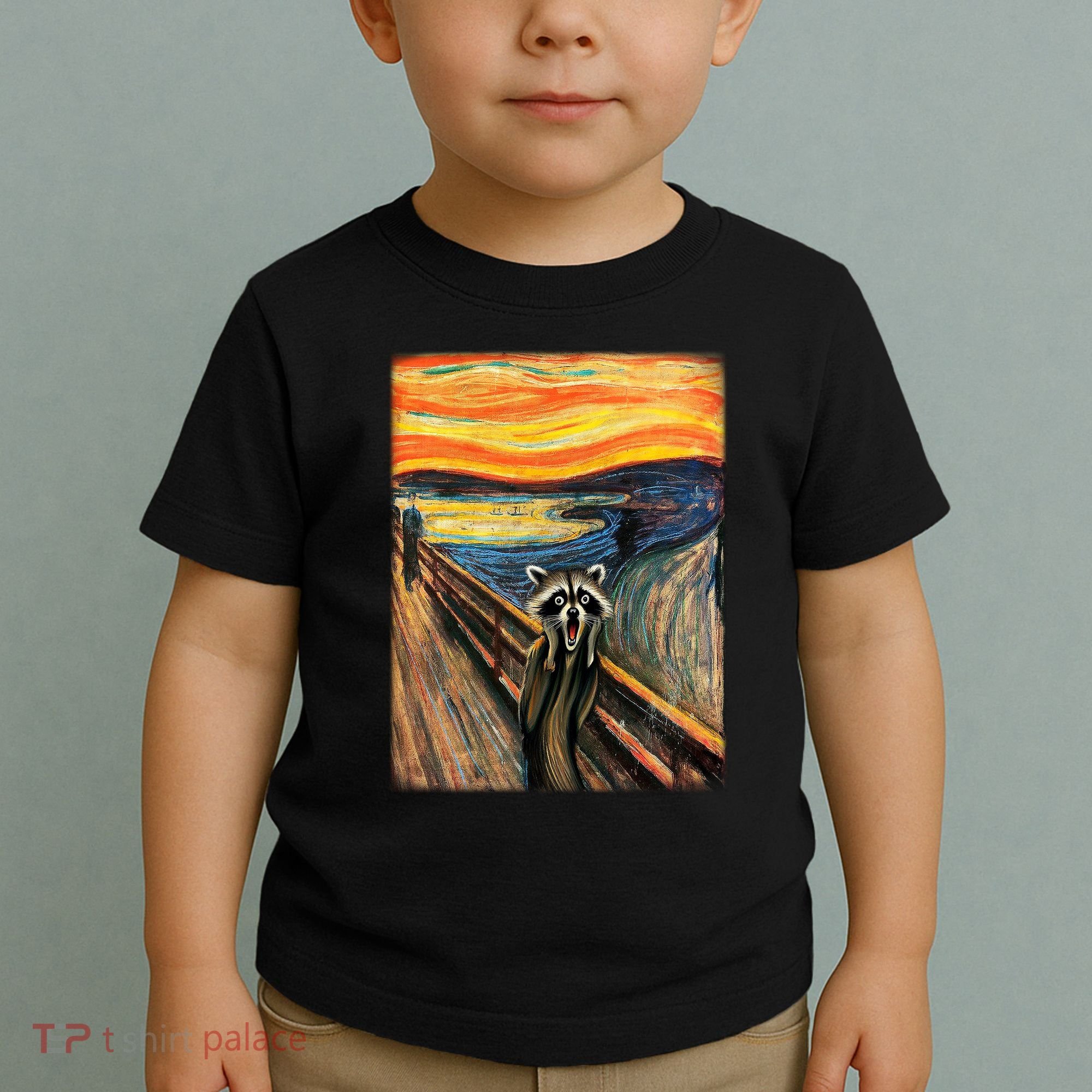 The Raccoon Scream Toddler T-Shirt