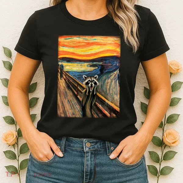 The Raccoon Scream Women's T-Shirt