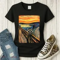 The Raccoon Scream Women's T-Shirt thumb 3