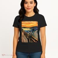 The Raccoon Scream Women's T-Shirt thumb 4