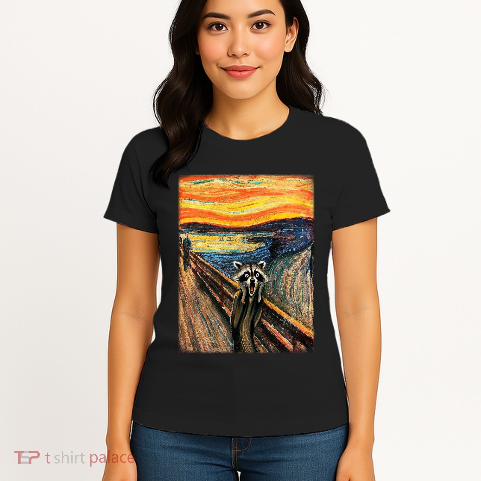 The Raccoon Scream Women's T-Shirt