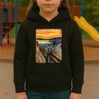 The Raccoon Scream Kids Hoodie thumb 3