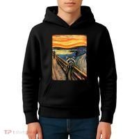 The Raccoon Scream Kids Hoodie thumb 4