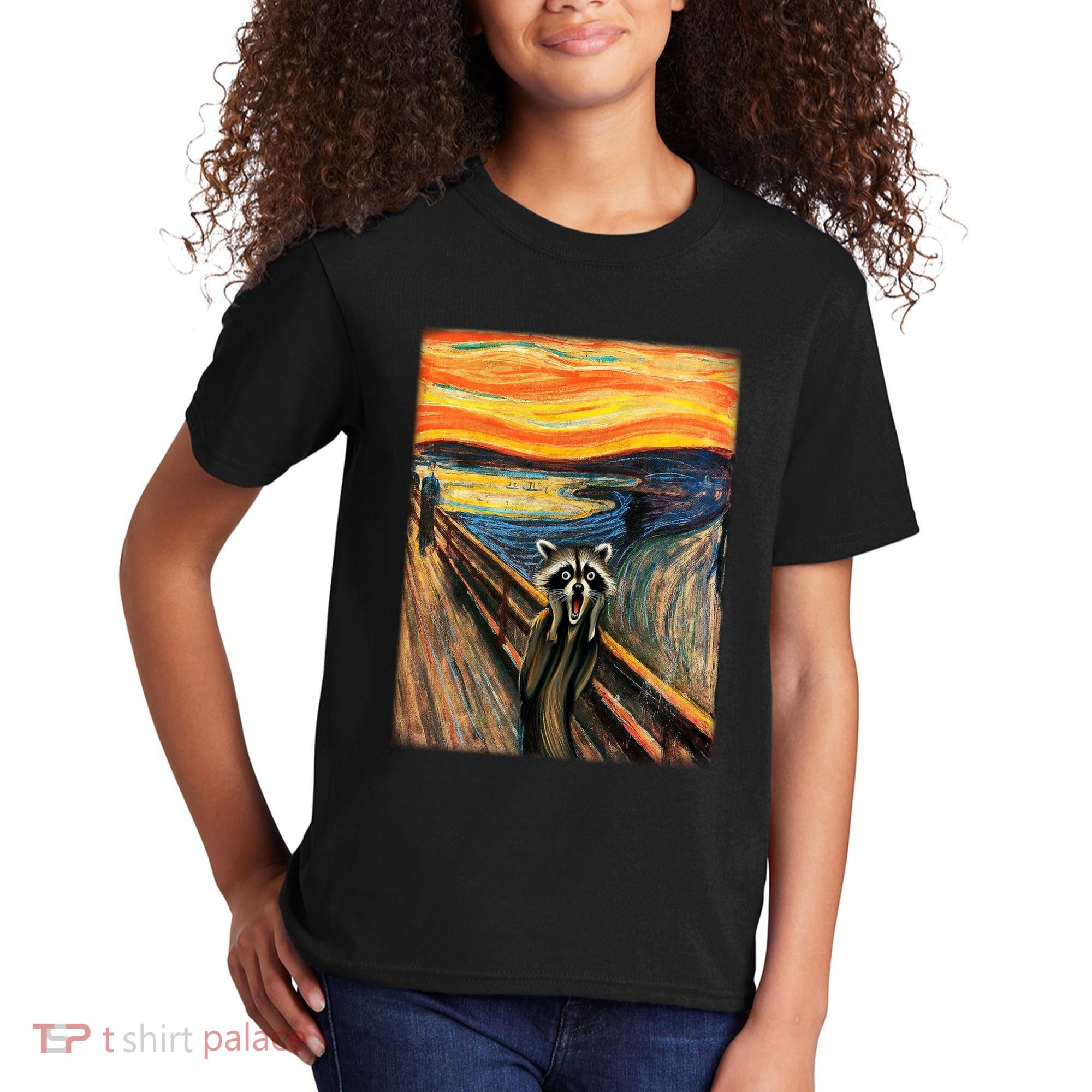 The Raccoon Scream Kids T-Shirt