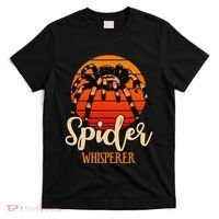 Tarantula Retro Sunset Arachnid Hairy Spiders Entomologist T-Shirt thumb 0