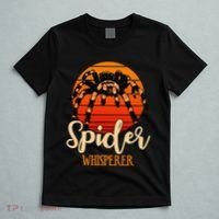 Tarantula Retro Sunset Arachnid Hairy Spiders Entomologist T-Shirt thumb 5