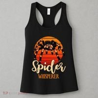 Tarantula Retro Sunset Arachnid Hairy Spiders Entomologist Women's Tank Top thumb 3