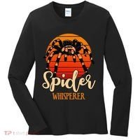 Tarantula Retro Sunset Arachnid Hairy Spiders Entomologist Women's Long Sleeve Shirt thumb 0