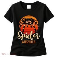 Tarantula Retro Sunset Arachnid Hairy Spiders Entomologist Women's T-Shirt thumb 0