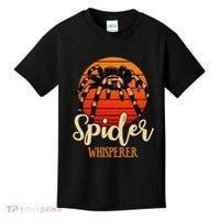 Tarantula Retro Sunset Arachnid Hairy Spiders Entomologist Kids T-Shirt thumb 0
