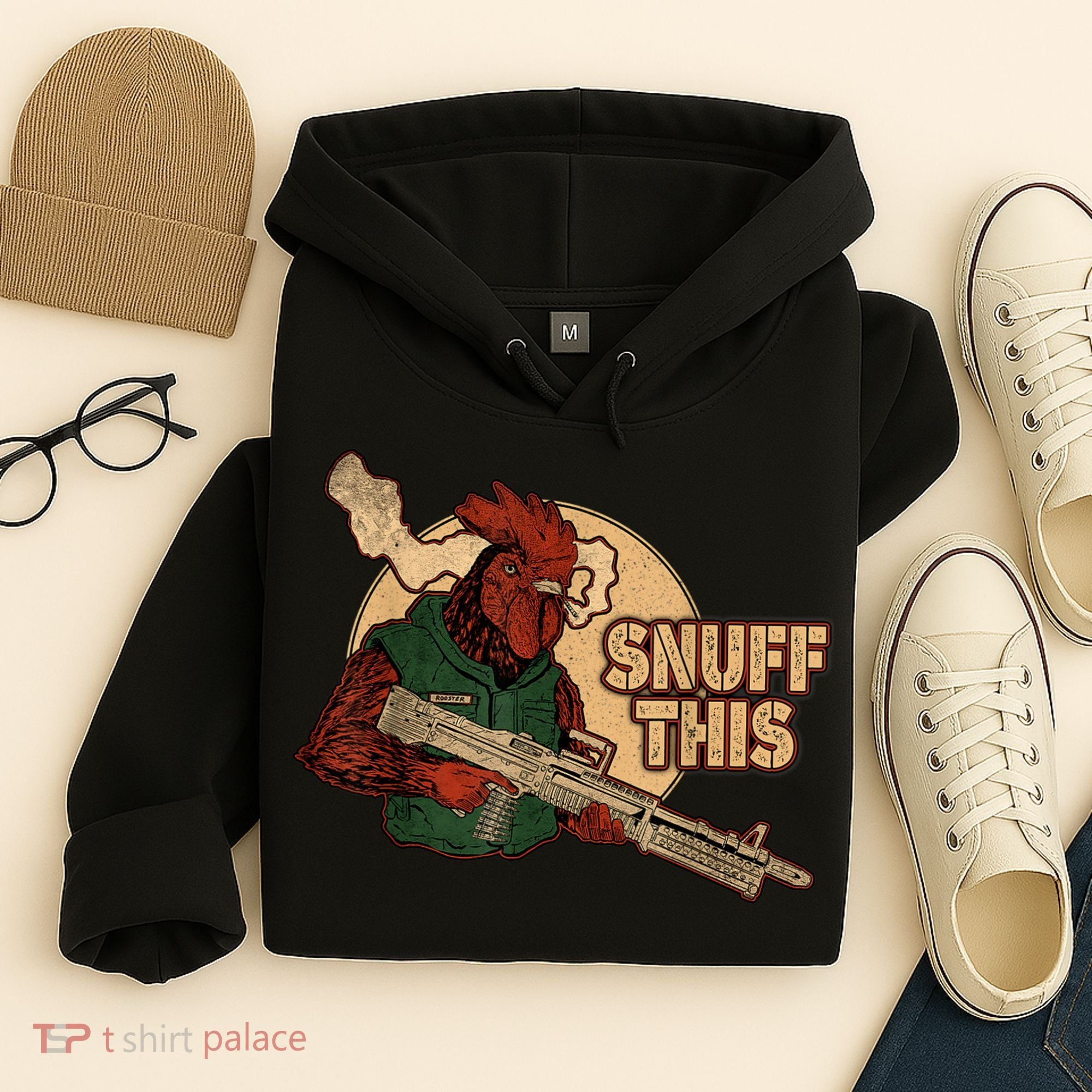 The Rooster Snuff This Hoodie