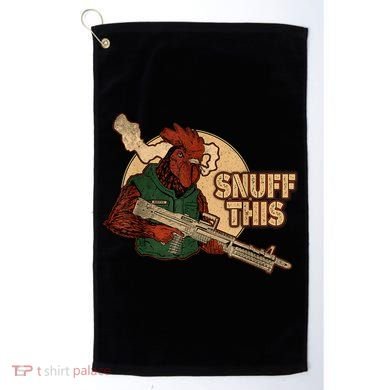 The Rooster Snuff This Golf Towel