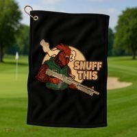 The Rooster Snuff This Golf Towel thumb 1