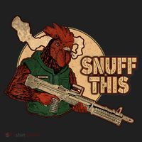 The Rooster Snuff This Golf Towel thumb 3