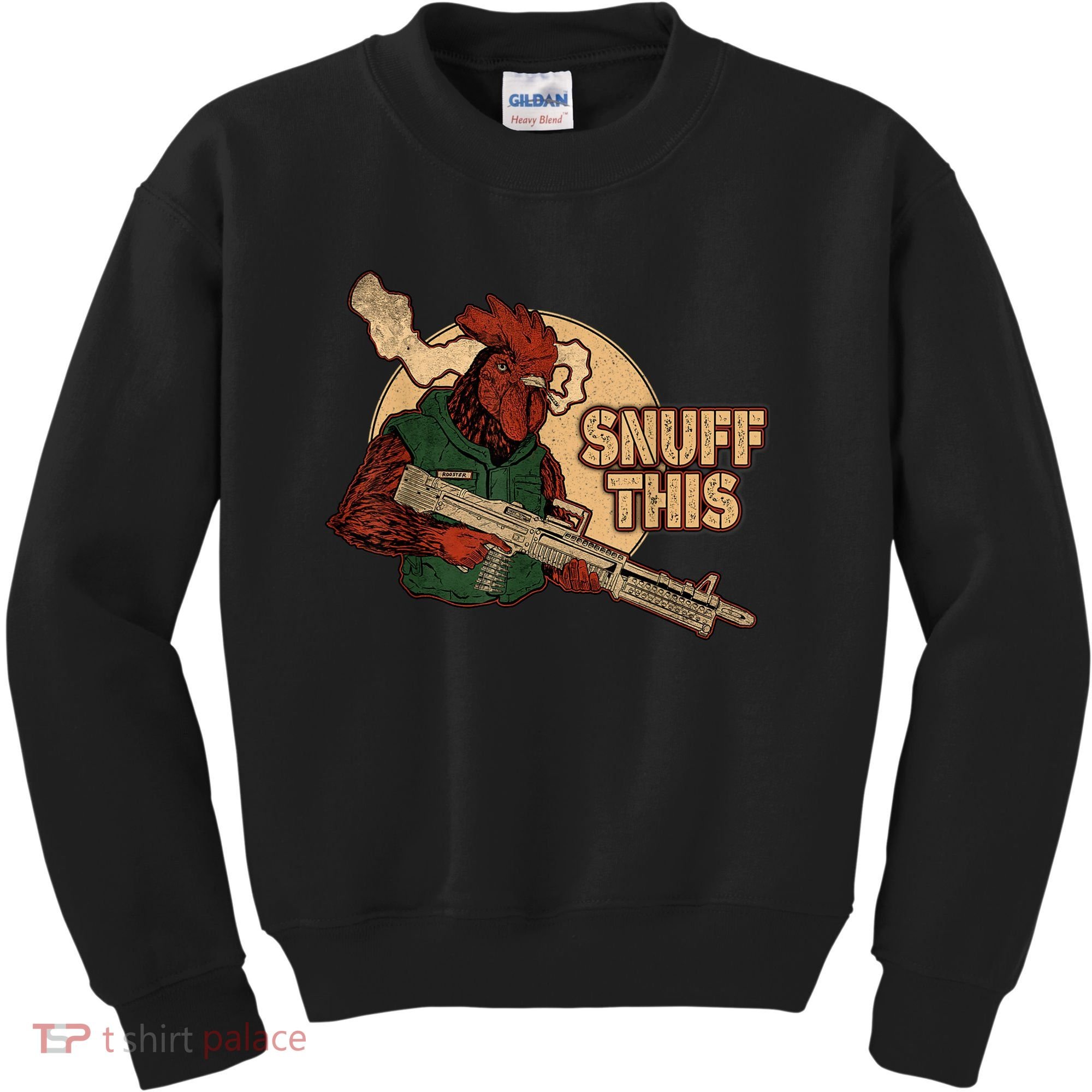 The Rooster Snuff This Kids Sweatshirt