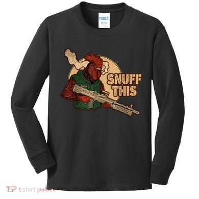 The Rooster Snuff This Kids Long Sleeve Shirt