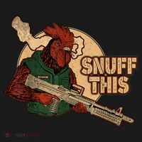 The Rooster Snuff This Kids Long Sleeve Shirt thumb 2