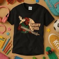 The Rooster Snuff This Kids T-Shirt thumb 3