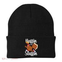 Thanksgiving Run Squad Huffin For The Stuffin Turkey Trot Beanie thumb 0