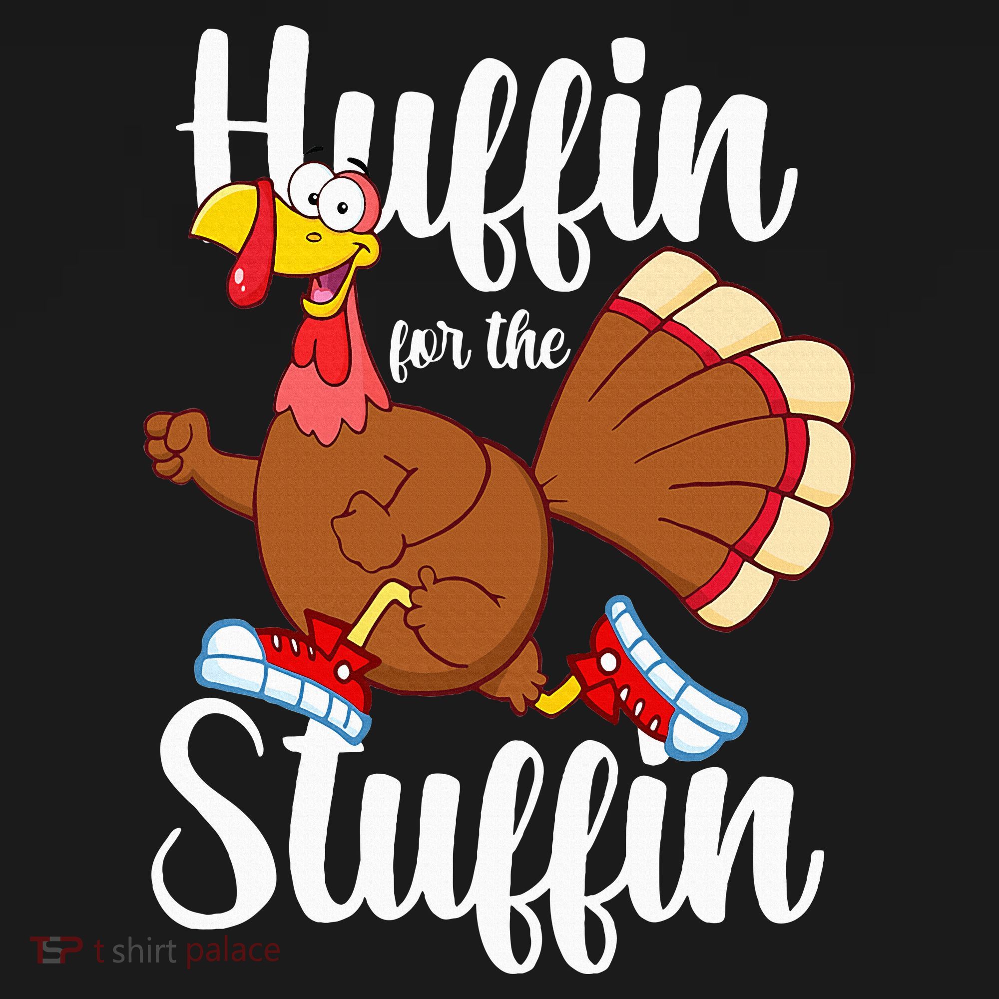 Thanksgiving Run Squad Huffin For The Stuffin Turkey Trot Women's Hoodie