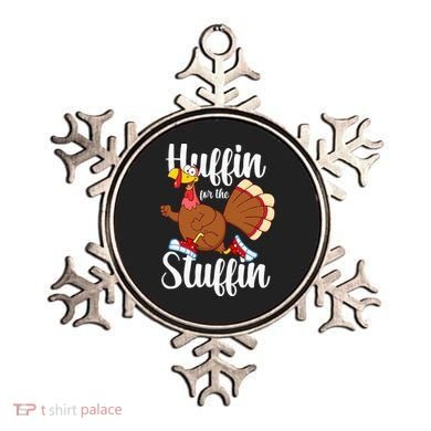 Thanksgiving Run Squad Huffin For The Stuffin Turkey Trot Ornament