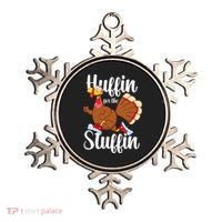Thanksgiving Run Squad Huffin For The Stuffin Turkey Trot Ornament thumb 0